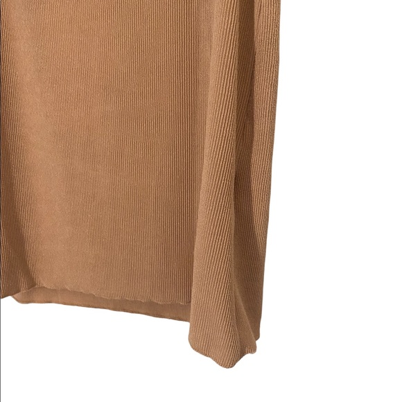 🛑SOLD ON MERCARI🛑 Zara Tank Top NWT Ribbed Tan Color Womens Size M - Picture 6 of 7